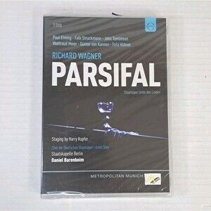 Wagner Parsifal 3-DVD Set NEW Sealed Opera Classic Live Performance Region Free
